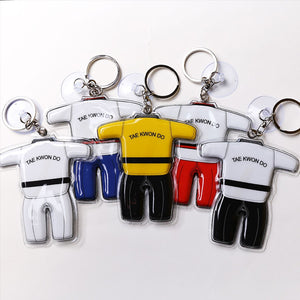 UNIFORM KEYCHAIN WITH SUCTION CUP